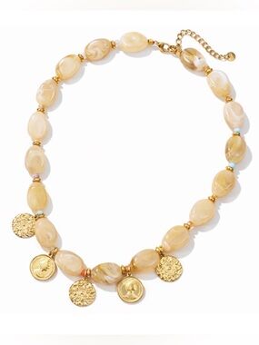 Boho Coin Charm Necklace